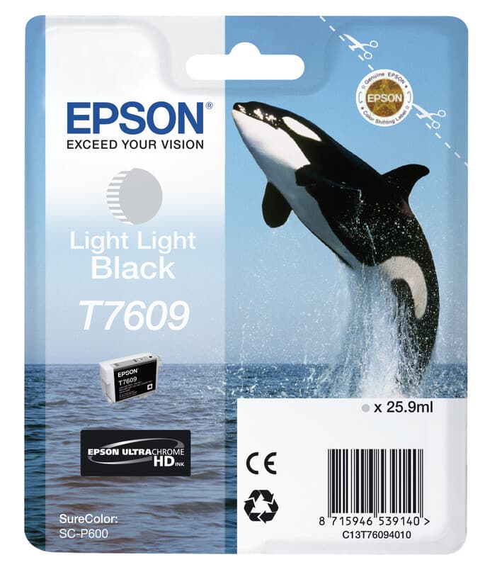 Epson T7609 zeer licht zwart