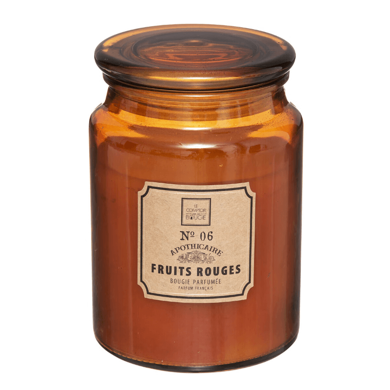 Atmosphera Apothicaire Geurkaars - Vanille, 510 g, Amber Jar