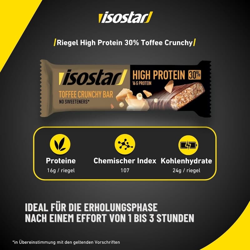 Isostar Toffee Eiwitreep - 55 g