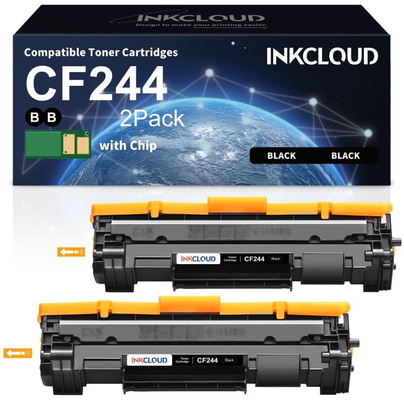 inkcloud 44A Compatibele Tonercartridge voor HP 44A Laserjet Pro M15a M15w 2 Zwart