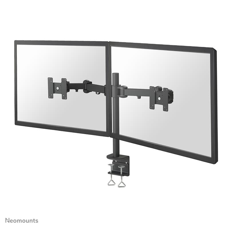 Neomounts FPMA-D960D Monitorarm 2 schermen - 10-27" - 0-8 kg/scherm - zwart