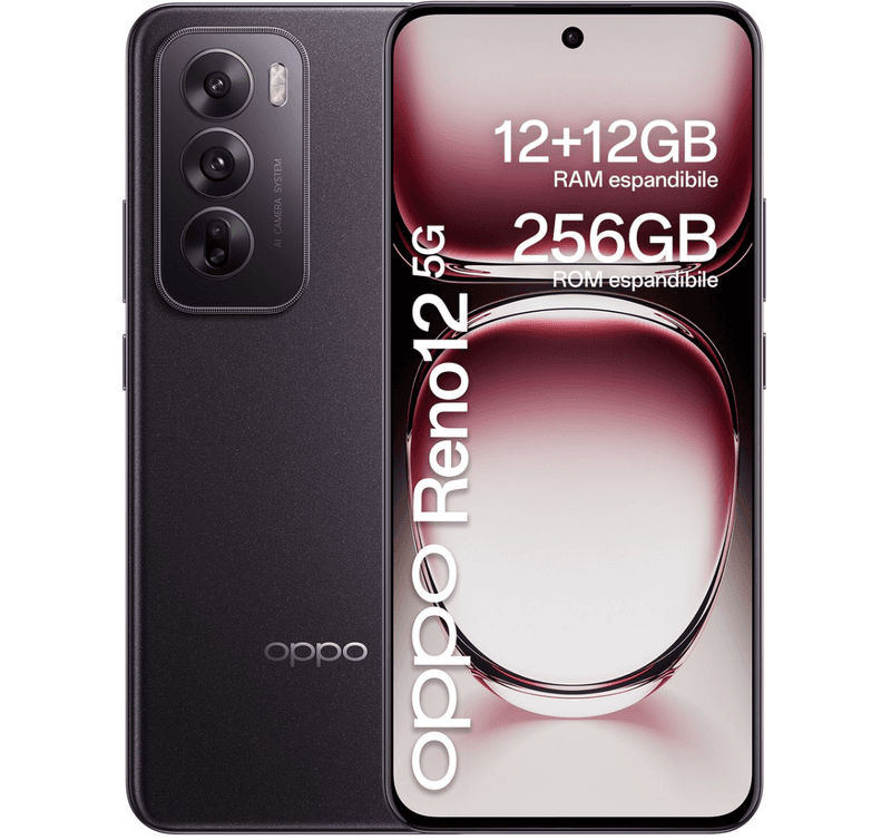 OPPO Reno12 256GB Zwart 5G