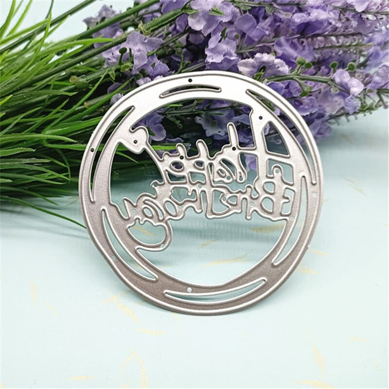 Happy Birthday Engelse metalen snijmallen voor kaarten maken set, embossing papier snijvormen scrapbook machine sjablonen
