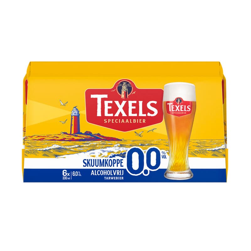 Texels Skuumkoppe 0,0 ml 6 x 330 ml 1,98 l
