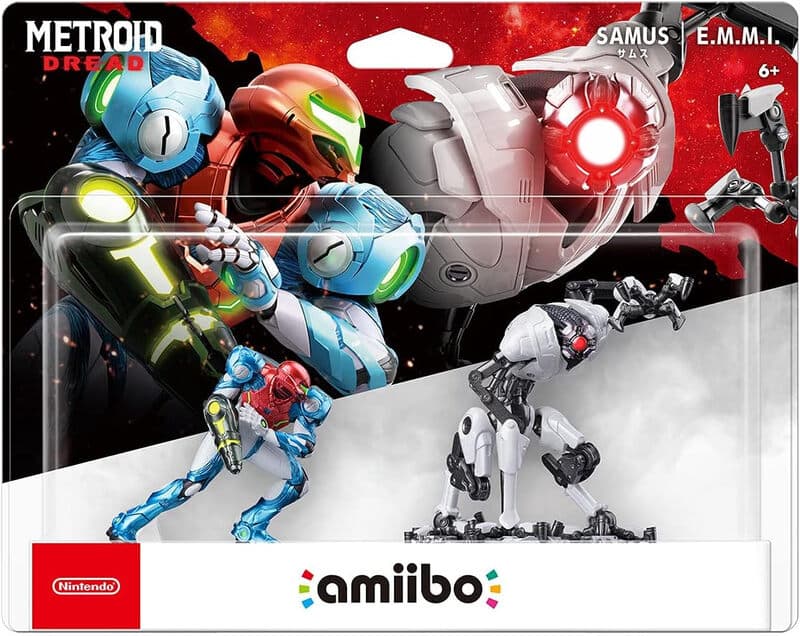 Nintendo Metroid Dread Amiibo Samus&E.M.M.I. dubbelpak - No. 1