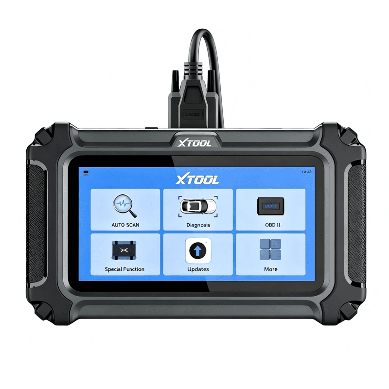 XTOOL D5S OBD2 Scanner, 16 Resets, Motor ABS SRS Transmissie Scan Tool | Autoscanner voor EPB/Throttle/Kranksensor Relearn, Codereader voor Auto's en Vrachtwagens, CAN FD&FCA, Levenslange Gratis Update