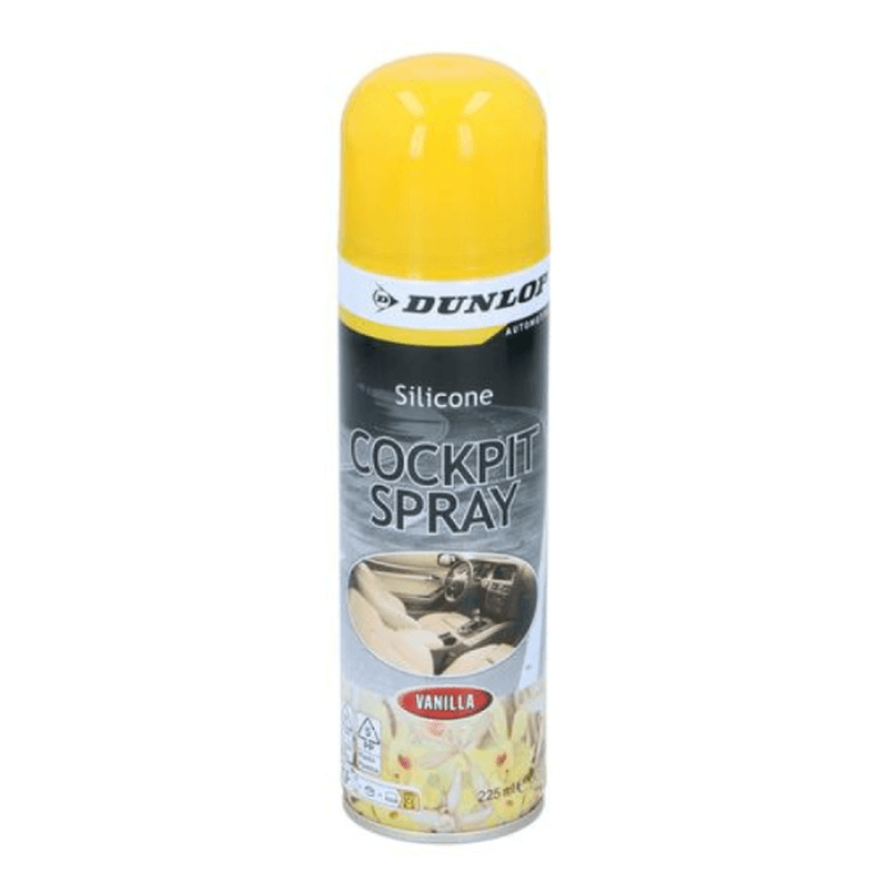 Dunlop Cockpit Spray Reinigingsmiddel - 225 ml, Vanille