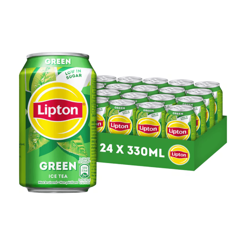 Lipton Ice Tea Green Laag in Suiker - 24 x 330 ml