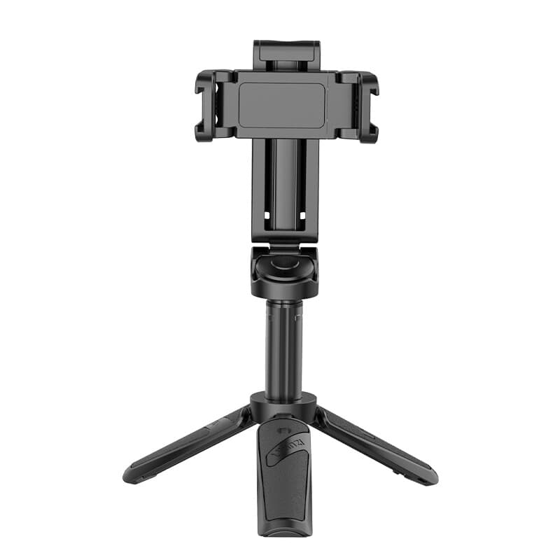 Ulanzi JJ02 Pocket selfie stick statief voor smartphone - Met bluetooth afstandsbediening - Compact broekzak-formaat - Maximale hoogte 40 cm - Zwart
