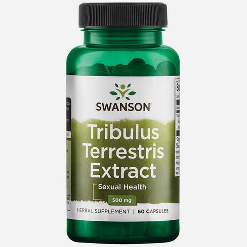 Swanson Tribulus terrestris kruidenextract 500 mg 60 stuks (1 maand)