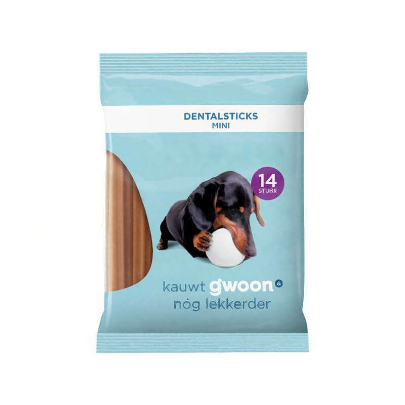 HOND TANDSTOKJES MINI