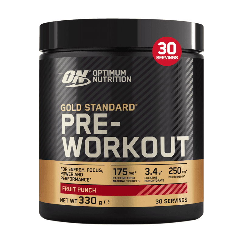 Optimum Nutrition Gold Standard Pre-Workout Fruit Punch 330 g (30 porties)