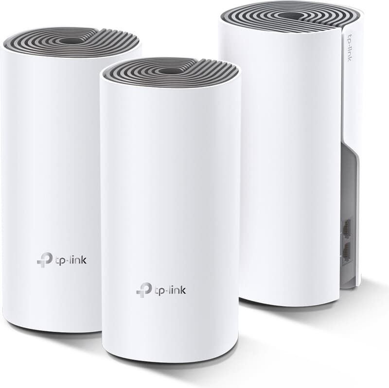 TP-Link Deco E4 (3-pack) Dual-band (2,4 GHz / 5 GHz) Wi-Fi 5 (802.11ac) Wit, Grijs 2 Intern