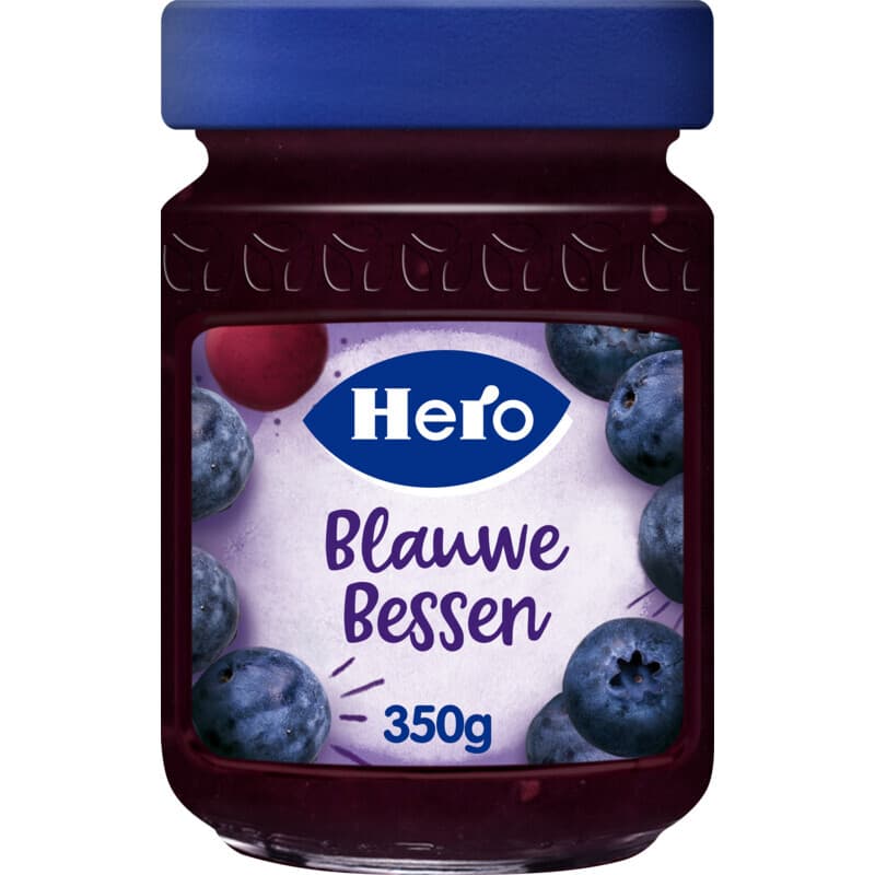 Hero Blauwe Bessen Jam - 350 g