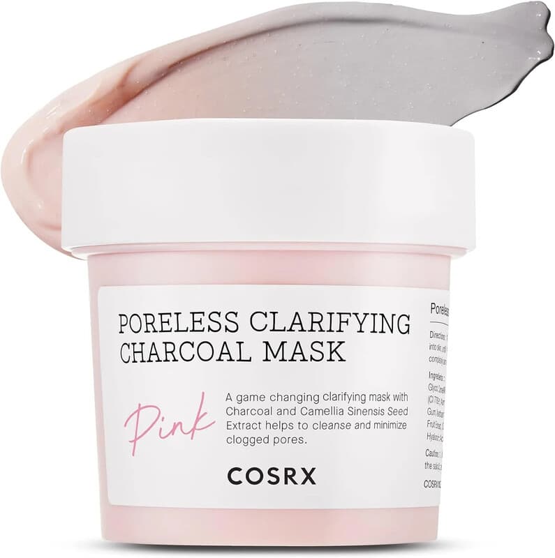 COSRX No Poreblem Charcoal Mask - roze 110 g