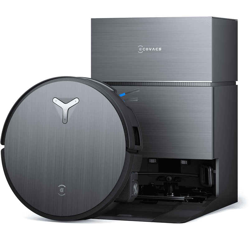 ECOVACS X11 PRO OMNI - Robotstofzuiger en dweil met blaasfunctie - 19500 Pa - Ultrasnelle PowerBoost - OZMO Roller 2.0 - ZeroTangle 3.0