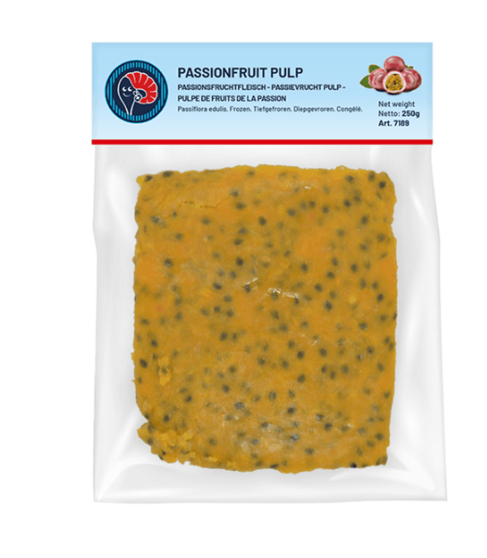 Passievruchtpulp in blokjes 200 g