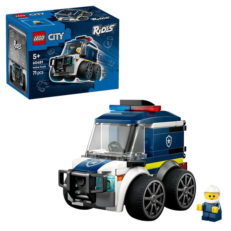 LEGO City 60481 Voertuigen– Politiewagen