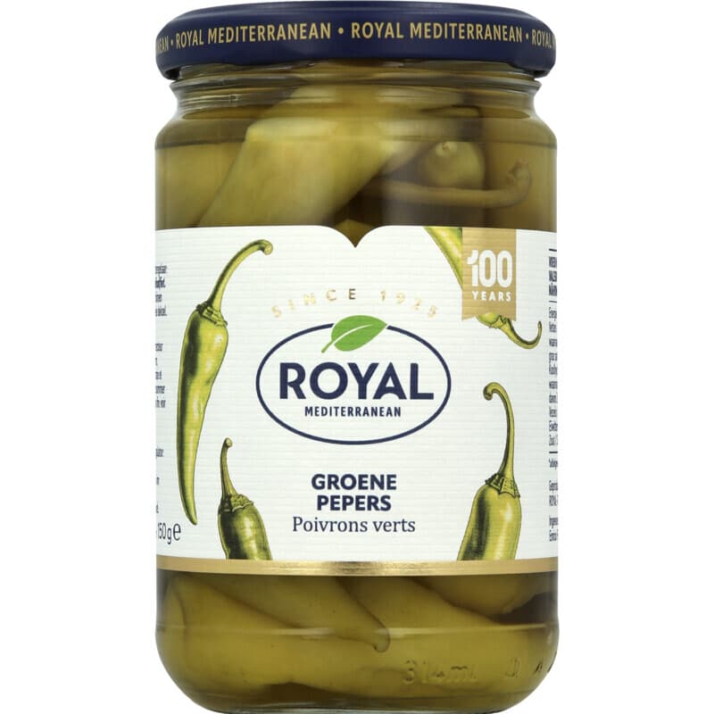 Royal groene paprika’s - 150 g