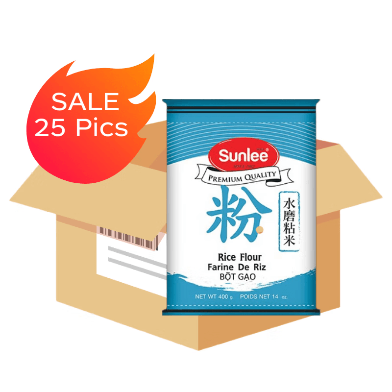Sunlee Rijstmeel - 25 x 400 g