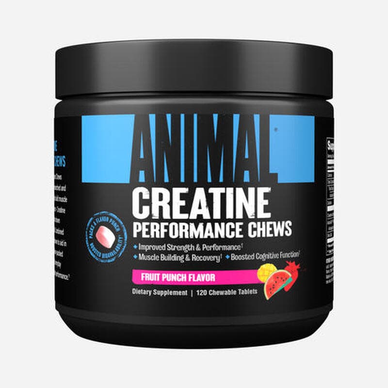 Universele Creatine Prestatie-kauwtabletten