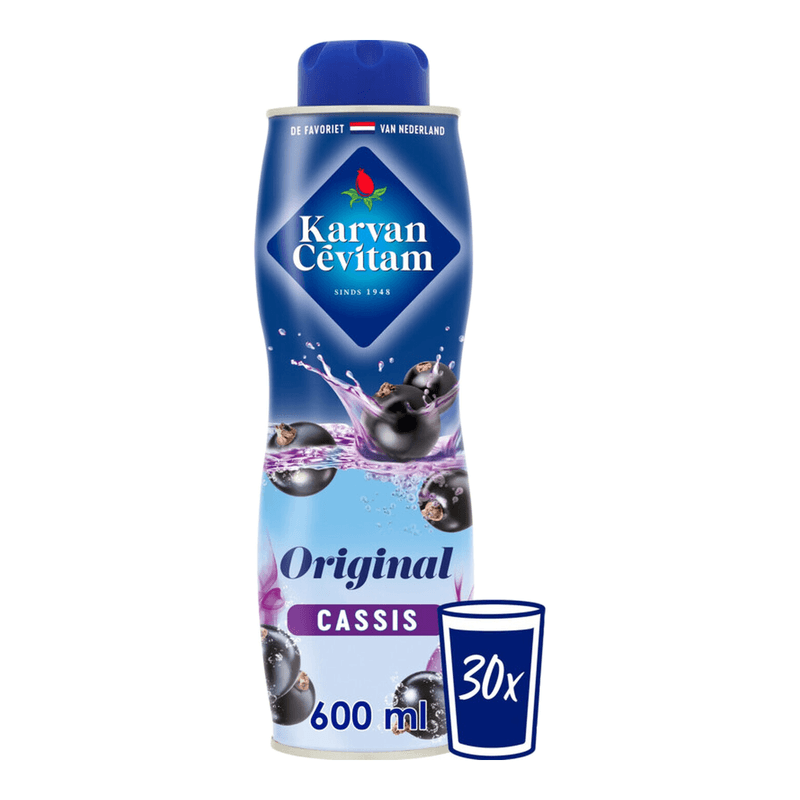 Karvan Cevitam Zwarte Bessen Original Syrup - 600 ml