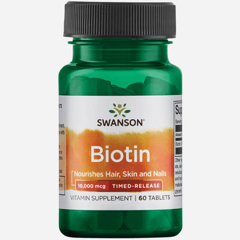 Swanson Ultra Timed-Release biotine 10 mg 60 tabletten (2 maanden)