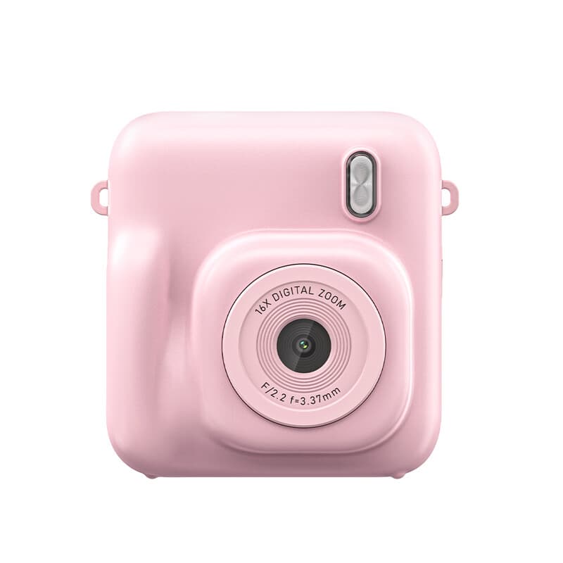 Songdian Instantprintcamera – Cadeau voor meisjes en jongens, speelgoed voor Kerst en verjaardagen – Roze