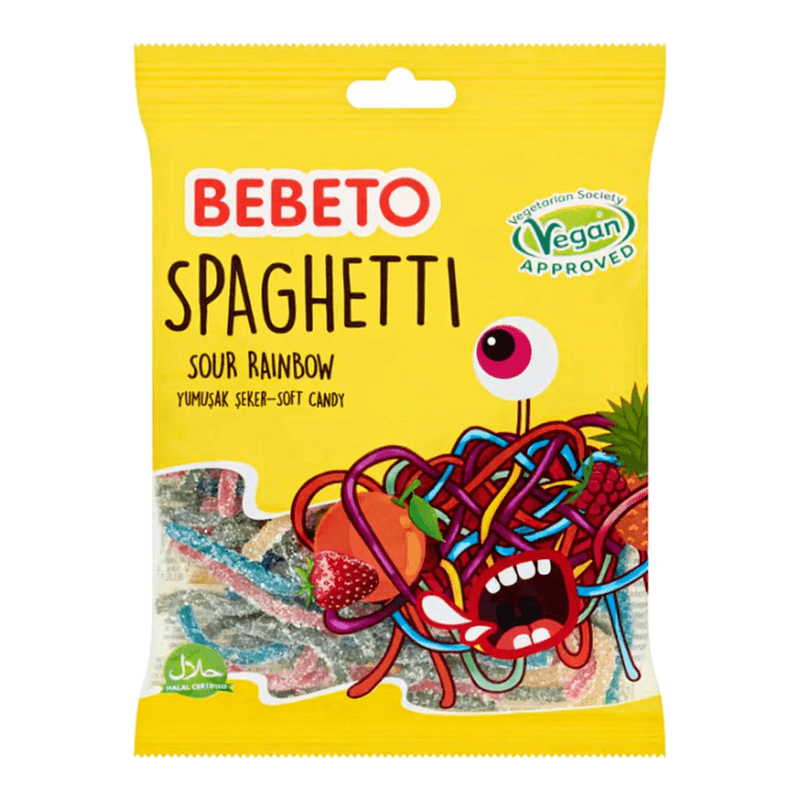 Bebeto J Spaghetti Regenboog 80 g
