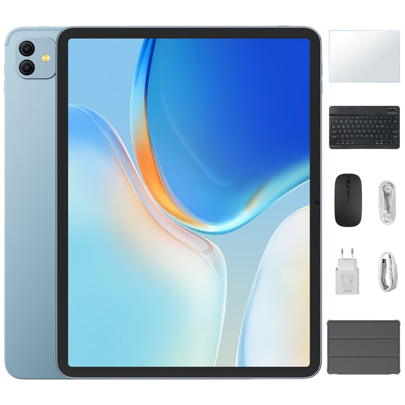 Blackview Link 8 tablet, 32,3 cm 2K+ FHD 2176*1600, Android 15 Gemini AI MediaTek G100, 18 GB RAM + 256 GB ROM, 8400 mAh, PC-modus, Widevine L1, Face ID, 16 MP + 13 MP, GPS, OTG gaming-tablet