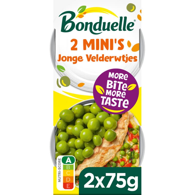 Bonduelle jonge velderwten - 150 g