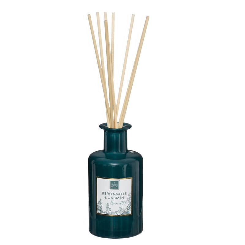 Atmosphera Geurverspreider - Glas, Donkergroen, 200 ml