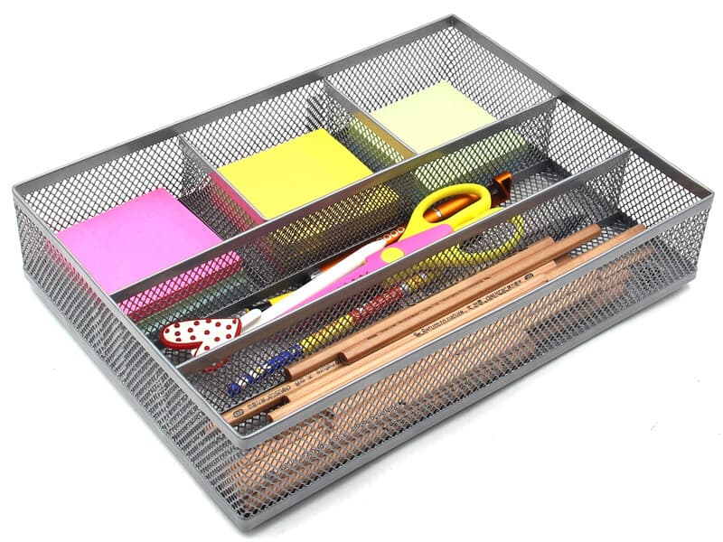 Senhoglb lade-organizer van gaas - zilver - jaarverloop-actie - top cadeauopties
