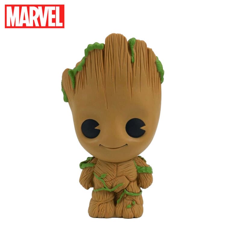 1 stuk Marvel Groot spaarpot officieel gelicentieerd muntenbakje figuurtje geldpot spaarfles schattige cartoon 3D PVC stereo verzamelobject bureaublad organizer woondecoratie waterdicht schokbestendig decoratief cadeau