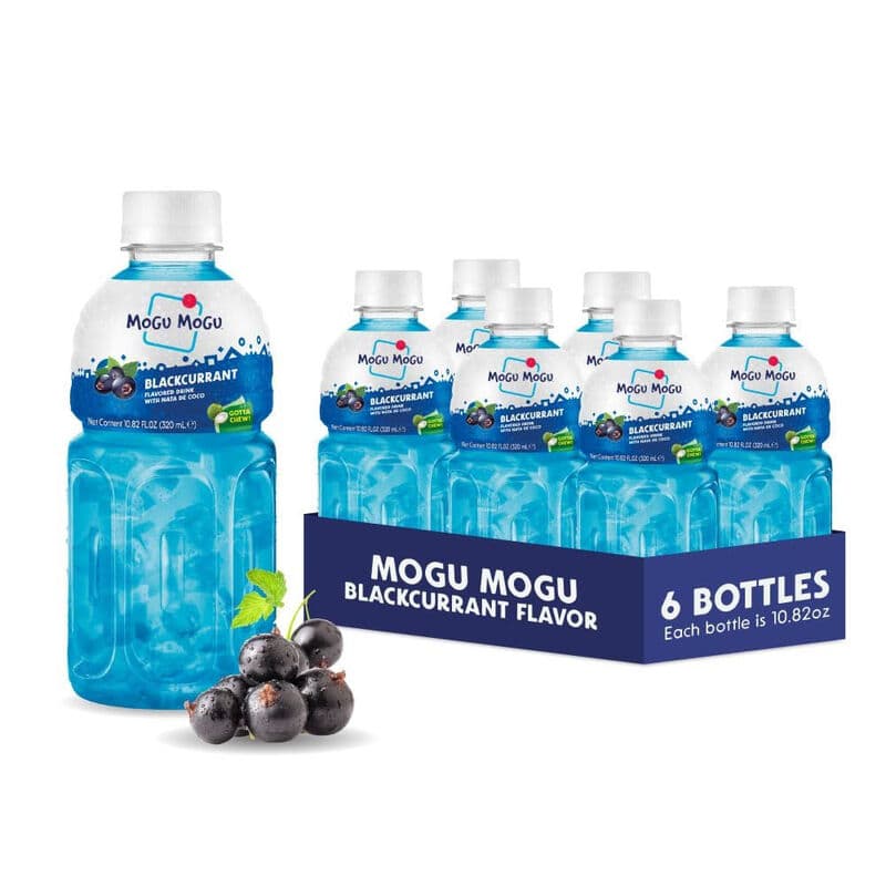 Mogu Mogu Zwarte Bes - 6 x 320 ml