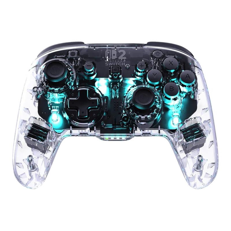 Turtle Beach TBC-8104-95 game controller Doorschijnend USB Gamepad Nintendo Switch, Nintendo Switch 2, Nintendo Switch Lite, Nintendo Switch OLED