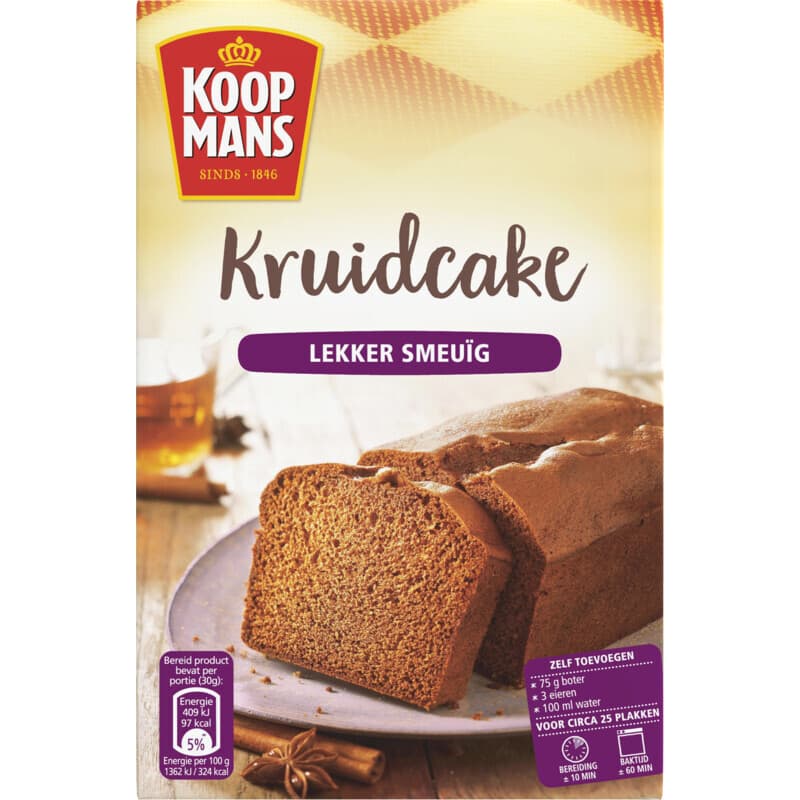 Koopmans Old Dutch Speculaas Cake Mix - 400 g
