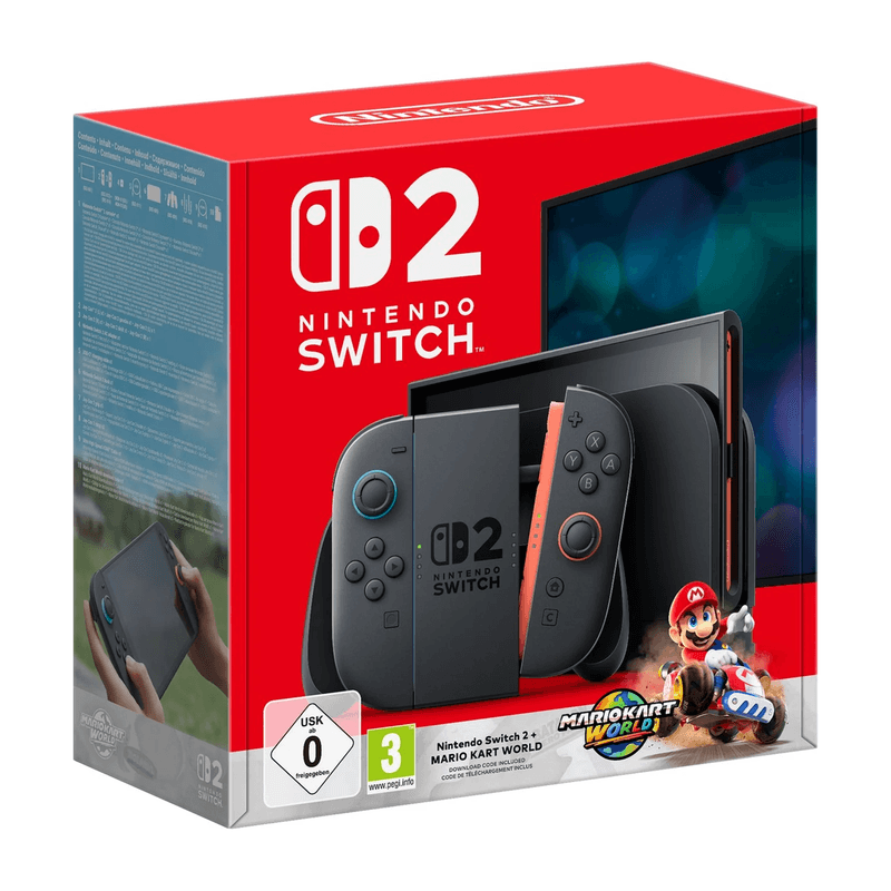 Nintendo Switch 2 + Mario Kart World - zwart, 256 GB