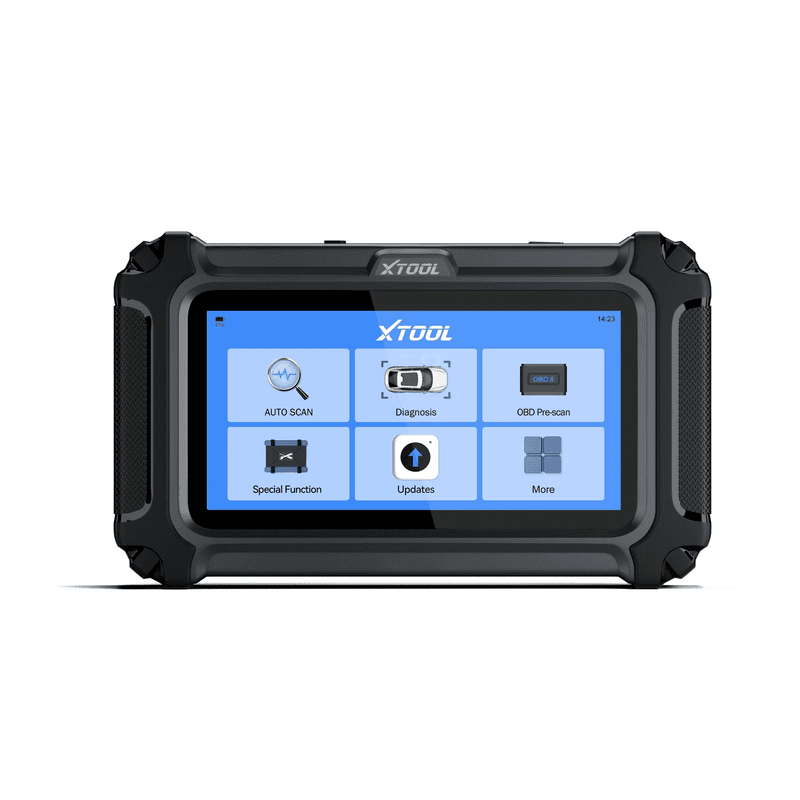 XTOOL D6 OBD2-scanner, 2026 volledige systeemdiagnose, gratis update, automotiescanner met 15 diensten, krankshoeksensor bijleren, throttlebody bijleren, olie-herstel, ABS-bloedafvoer, FCA & CAN FD