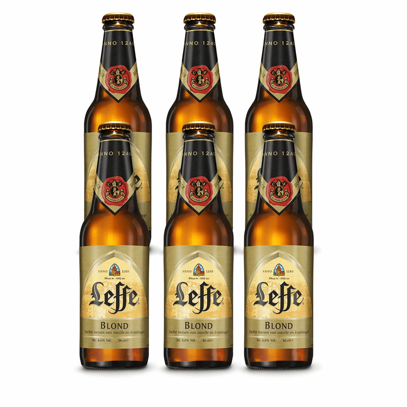 Leffe Blond Bier 6,6% - 6 x 300 ml