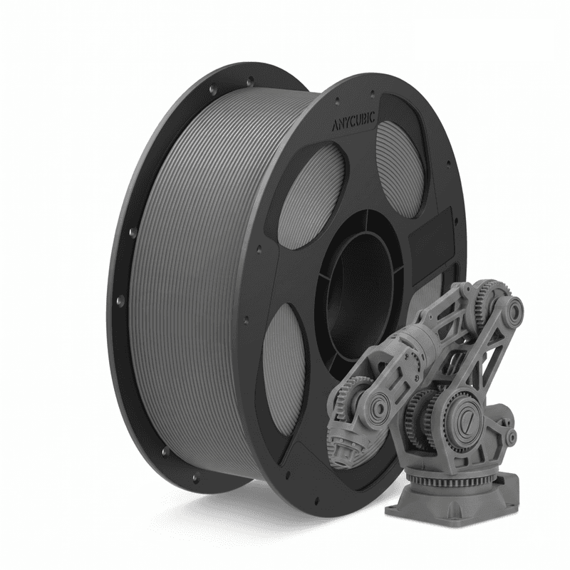JOYBUY x ANYCUBIC PLA Basic printfilament, 1 kg spoel, 1,75 mm diameter, ±0,02 mm tolerantie - Textuur grijs