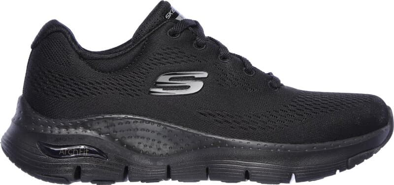 Skechers Arch Fit - Big Appeal Dames Sneakers - Black/Black