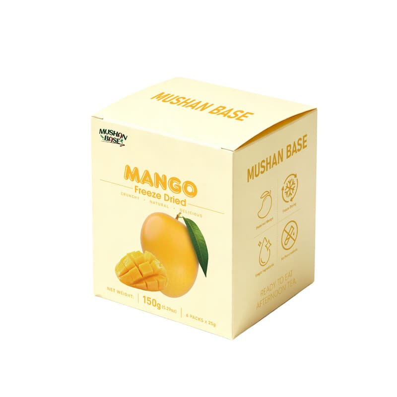 MUSHAN BASE Gedroogde mango 150 g (25 g x 6)