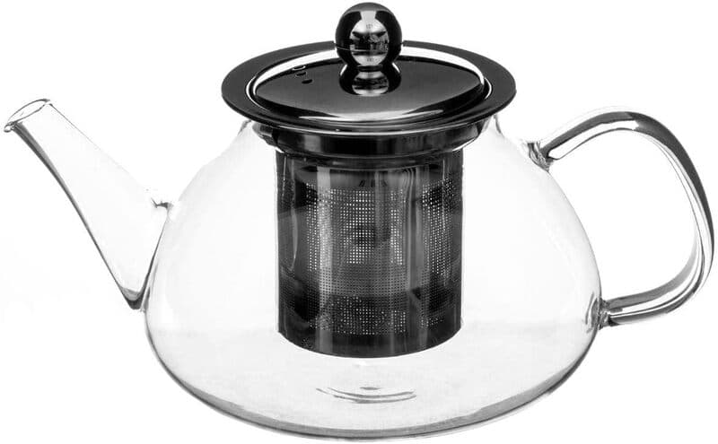 Secret de Gourmet Glazen Theepot - 800 mL, Transparant