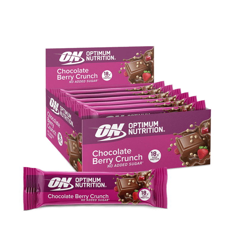 Optimum Nutrition Chocolate Berry Crunch repen - 12 x 55 g
