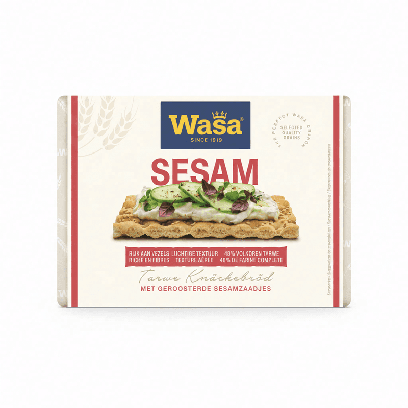 Wasa Ontbijtkoekjes, Sesam - 250 g