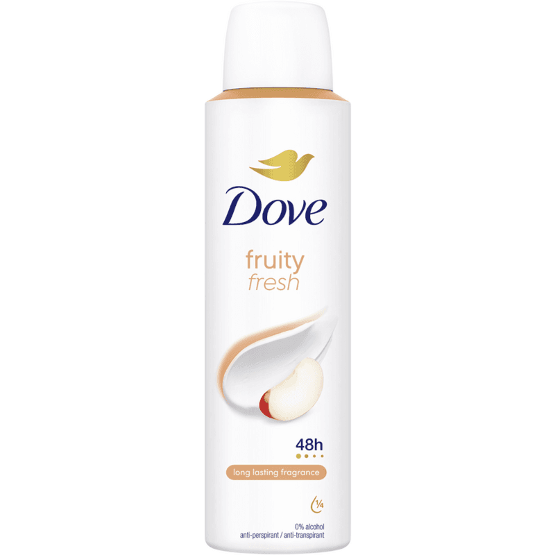 Dove deospray fruitig en fris 150 ml