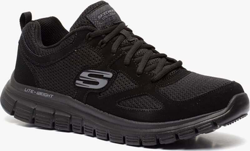 Skechers Heren Sneakers Zwart Maat 41