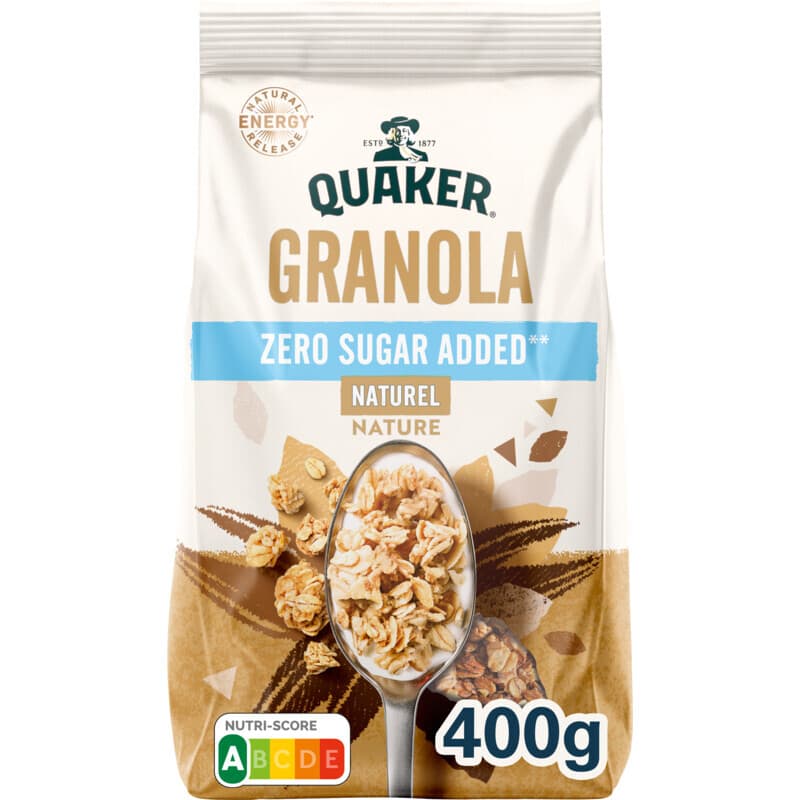 Quaker Zs Granola Natuur - 400 g