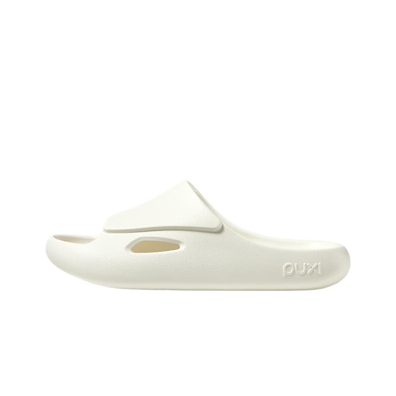 PUXI Wave badslippers Cloud White maat 37-38 unisex minimalistische mode